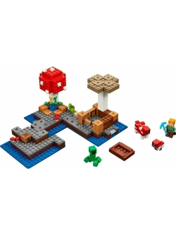 Конструктор Майнкрафт Грибной остров