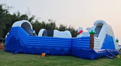 Наземный аквапарк «Морское царство» 21×20×6 м