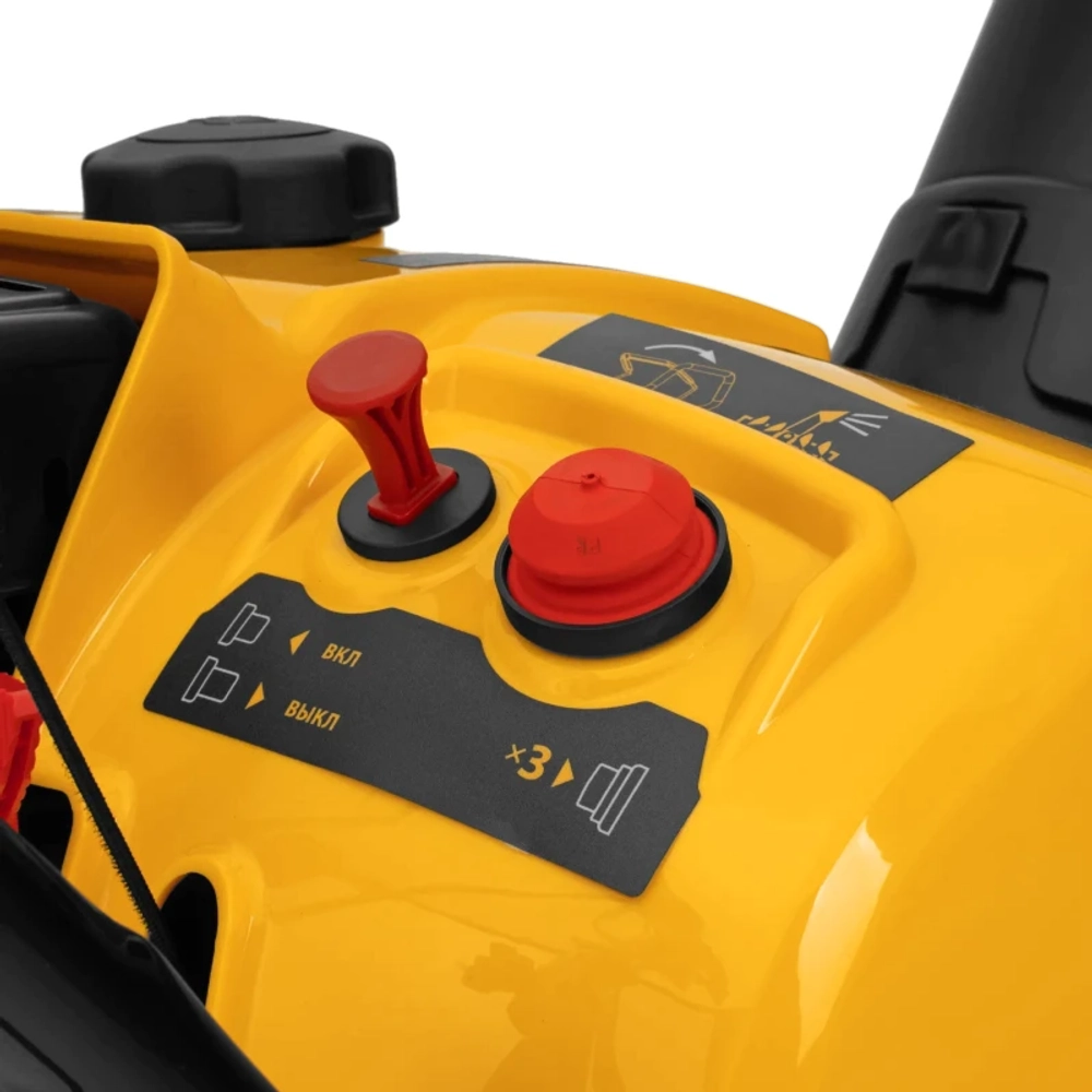 DENZEL SB 460 Sled бензиновый снегоуборщик 3 л.с. ковш 46 см, выброс 10 м