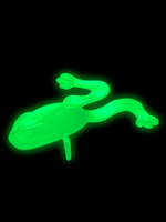 Лягушка несъедобная Helios Crazy Frog 3,55"/9,0 см Electric green 20шт. (HS-23-007-N-20)