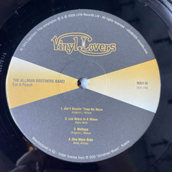 Винтажная виниловая пластинка LP The Allman Brothers Band Eat A Peach (Россия 2008)