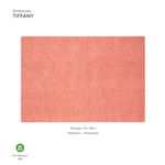 Салфетка подстановочная двусторонняя tiffany, коралловая