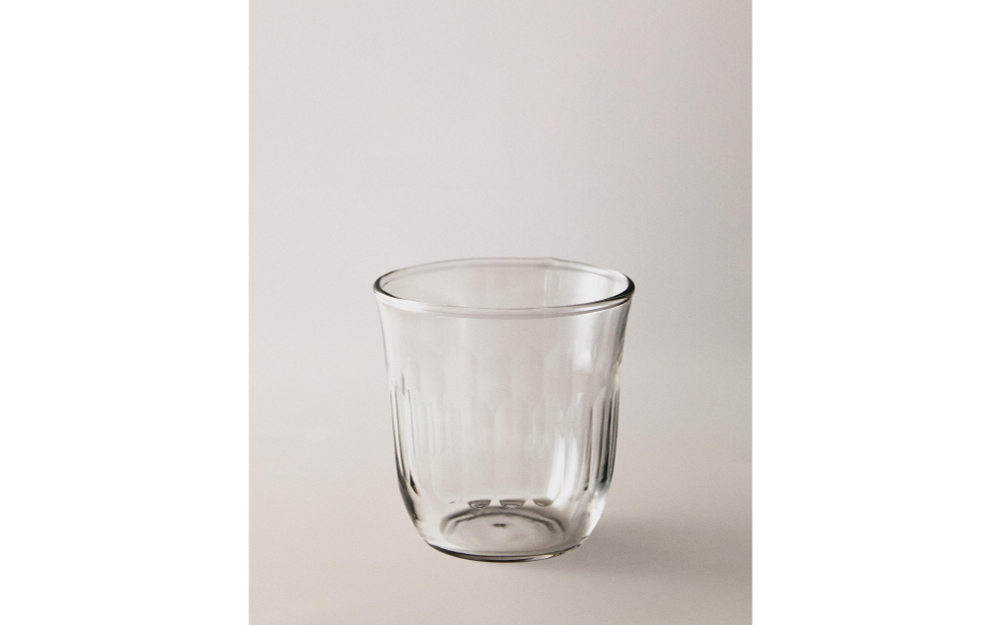 Zara Home стакан из стекла, цвет прозрачный, 8.5 см · 1298/401