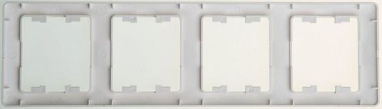 Рамка 4-м Glossa вертикал. перламутр SE GSL000608