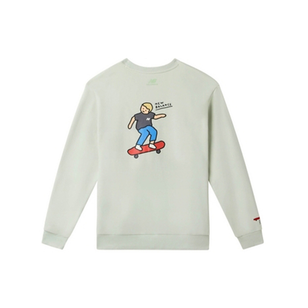 Толстовка New Balance x Zero Per Zero, NCA47111-GRN