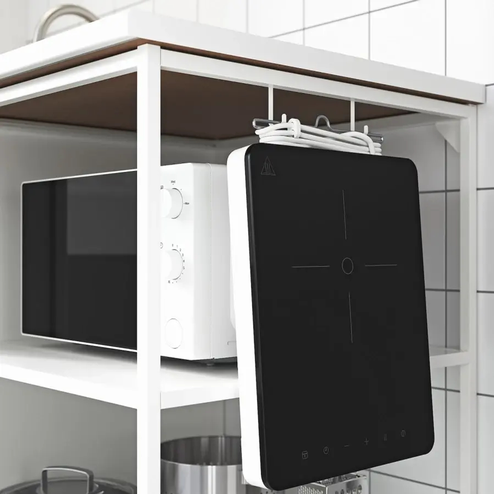 Стеллаж - IKEA ENHET/ЭНХЕТ ИКЕА, 40х60х75 см, белый