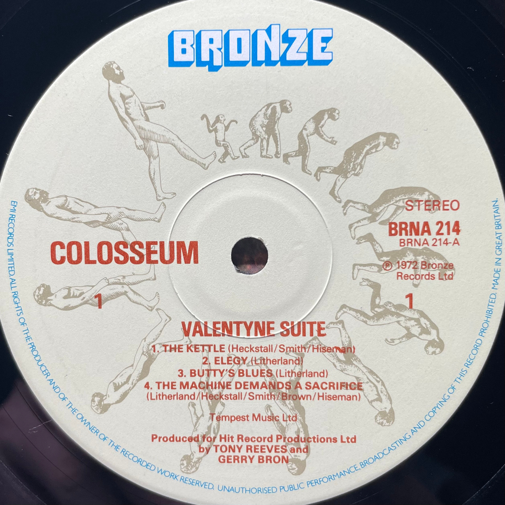Colosseum ‎– Valentyne Suite (Англия)