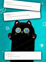 Мягкая игрушка кот батон 50 см обнимашка