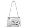 Сумка BALENCIAGA Monaco Mini, серебристый