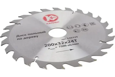 Калибр Диск пильный 200 x 32; 30 зуб.
