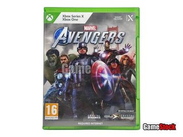 Xbox One/Series X Marvel Avengers / Мстители (Б/У, Полностью на русском языке)