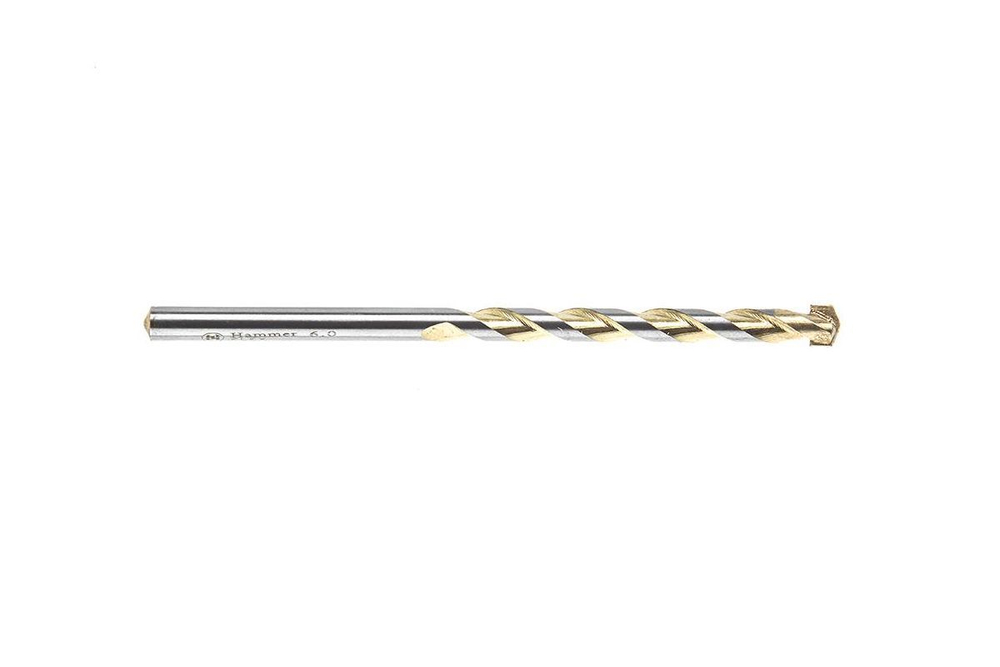 Сверло по камню HAMMER Ф6х100мм (DR CR 6,0мм*100/60мм)
