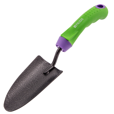 Совок посадочный узкий, защитное покрытие, обрезиненная эргономичная рукоятка Palisad