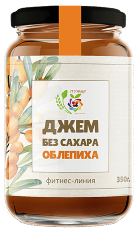 Джем Облепиха / 350 г / без сахара / IT'S YOURS