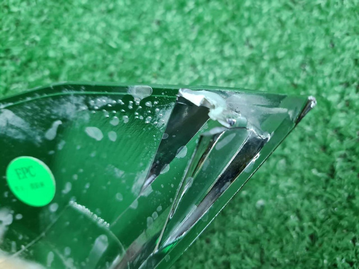 Молдинг заднего бампера левый Geely Monjaro 21-нв