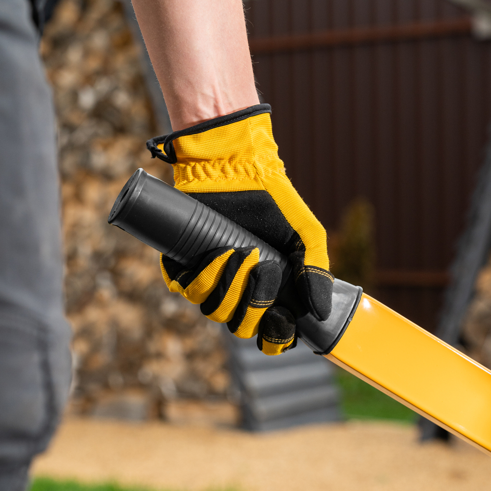 Тачка строительная, усиленная, объем 140 л, 230 кг, колесо 15х6.00-6 Denzel