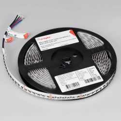 Светодиодная лента MINI-F120-12mm 24V RGB (22.4 W/m, IP20, 3535, 5m) (Arlight, Открытый) 022719(2)