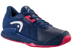 Женские теннисные кроссовки Head Sprint Pro 3.5 Clay - dark blue/azalea - Blue