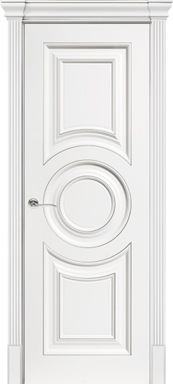 Дверь межкомнатная GEONA Ренесанс-5 софт милк/ софт латте