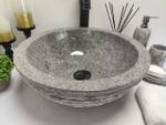 Раковина из мрамора Bowl Grey Marmo Small BM-60037 40*40*15