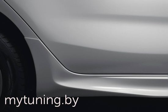 Накладки на пороги до брызговиков для Kia Rio IV