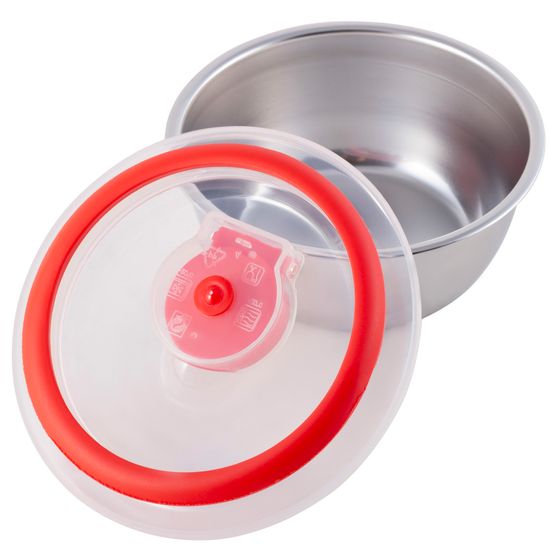 Ланч бокс 1000 мл. Kamille KM 2144 пластик, нержавеющая сталь