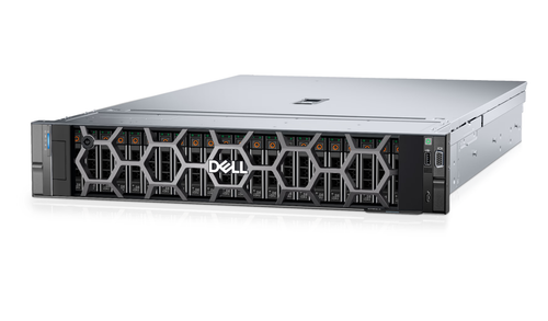 Сервер Dell PowerEdge R760 (up to 16x2.5" SAS/SATA/NVMe), Rack, 2U / iDRAC9 Enterprise / Rails / Bezel / 3Y WR / 2 x Intel Xeon Gold 6542Y 24C 250W 2.9Ghz / 16 x 64GB DDR5 RDIMM, 5600MT/s Dual Rank / 3 x 600GB SAS ISE 12Gbps 10K 2.5" HD Hot Plug / 1 x PER