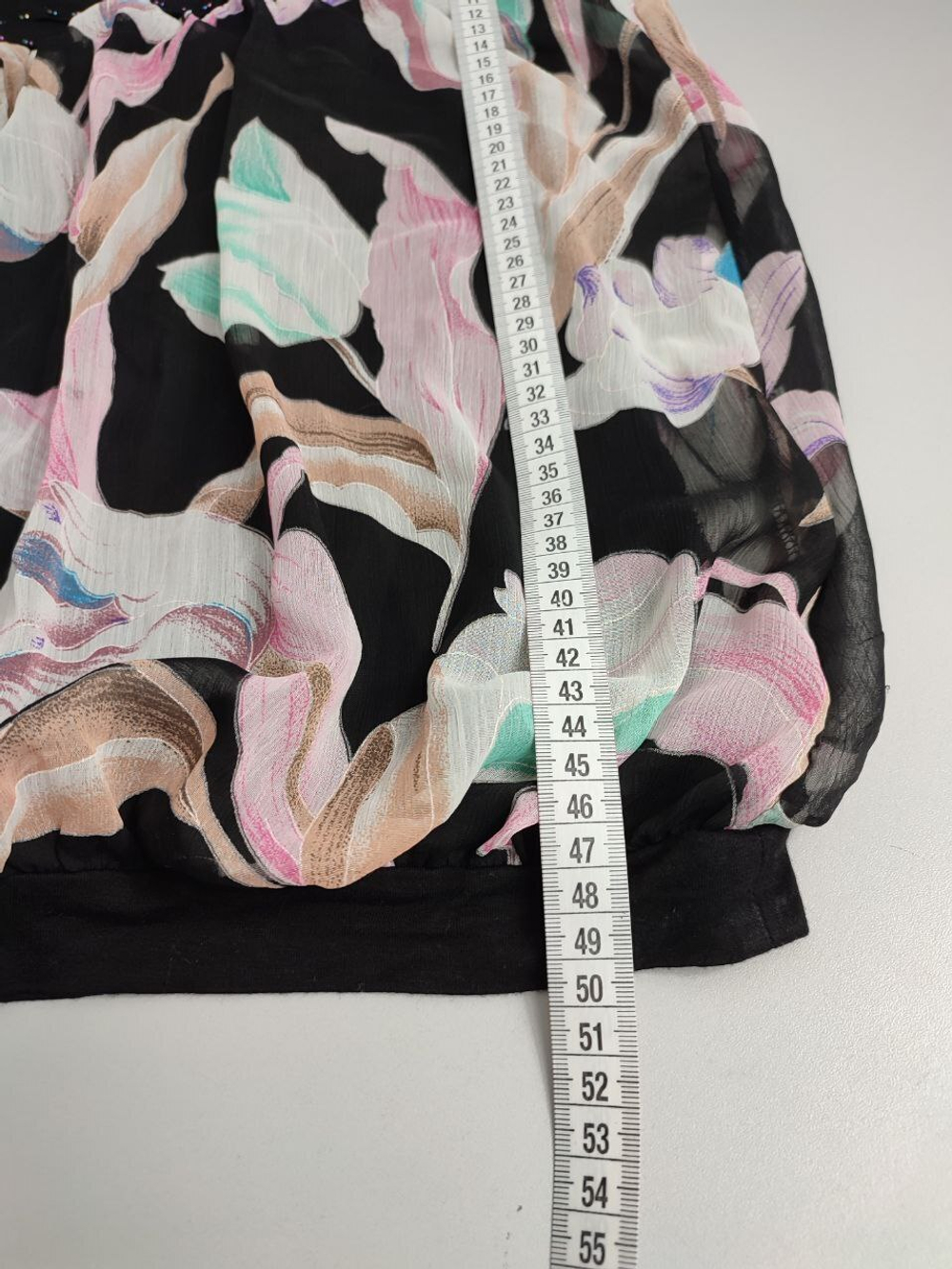 Топ с принтом 46 размер