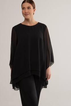 Туника 4696А, черный #295Че204696А