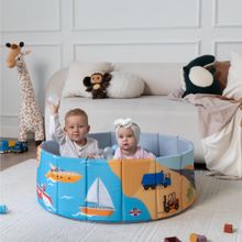 Игрушка Детский сухой бассейн TM Romana Мир приключений Транспорт складной