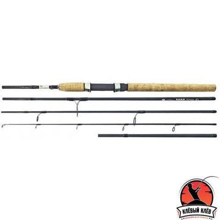 Спиннинг "Волжанка Вояж"  тест  5-21гр  2.4/2.7м (4+1 секции) (IM8) + жесткий тубус