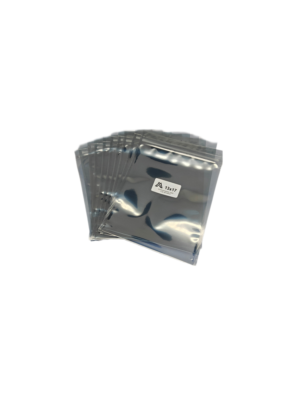 Антистатический пакет с ZIP застёжкой, размер 13x17 см, 30 шт в упаковке