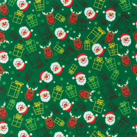 отрез 30*30 Фетр "BLITZ" декоративный CPF001 Новый Год