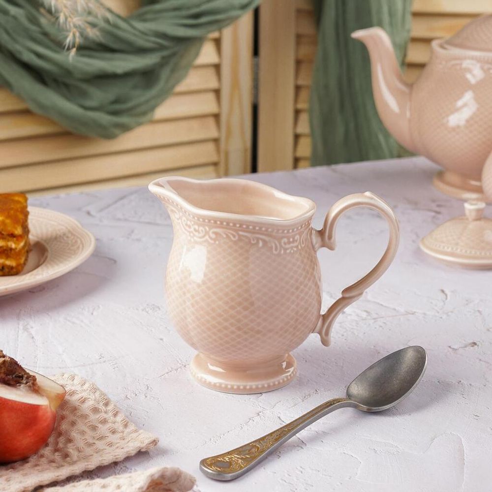 Молочник 250 мл d 6,9 см h10 см Aristocrat Peach Tea Noble [1]