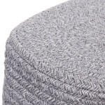 Корзинка плетёная интерьерная «ЭЛИНГАРТ», цвет серый/белый, 33*28*12см, (лейбл селфи)