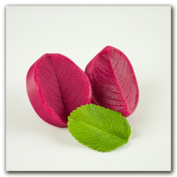 силиконовый молд листа шиповника