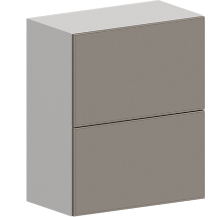 Кухня Модуль ШВГ 601Г Белый / Грей Софт