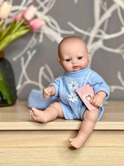 Кукла Berbesa виниловая 27см Recien Nacido  (2511K2)