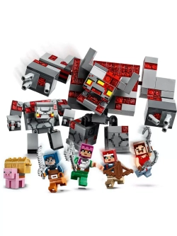 Конструктор Майнкрафт Битва за красную пыль 542 детали