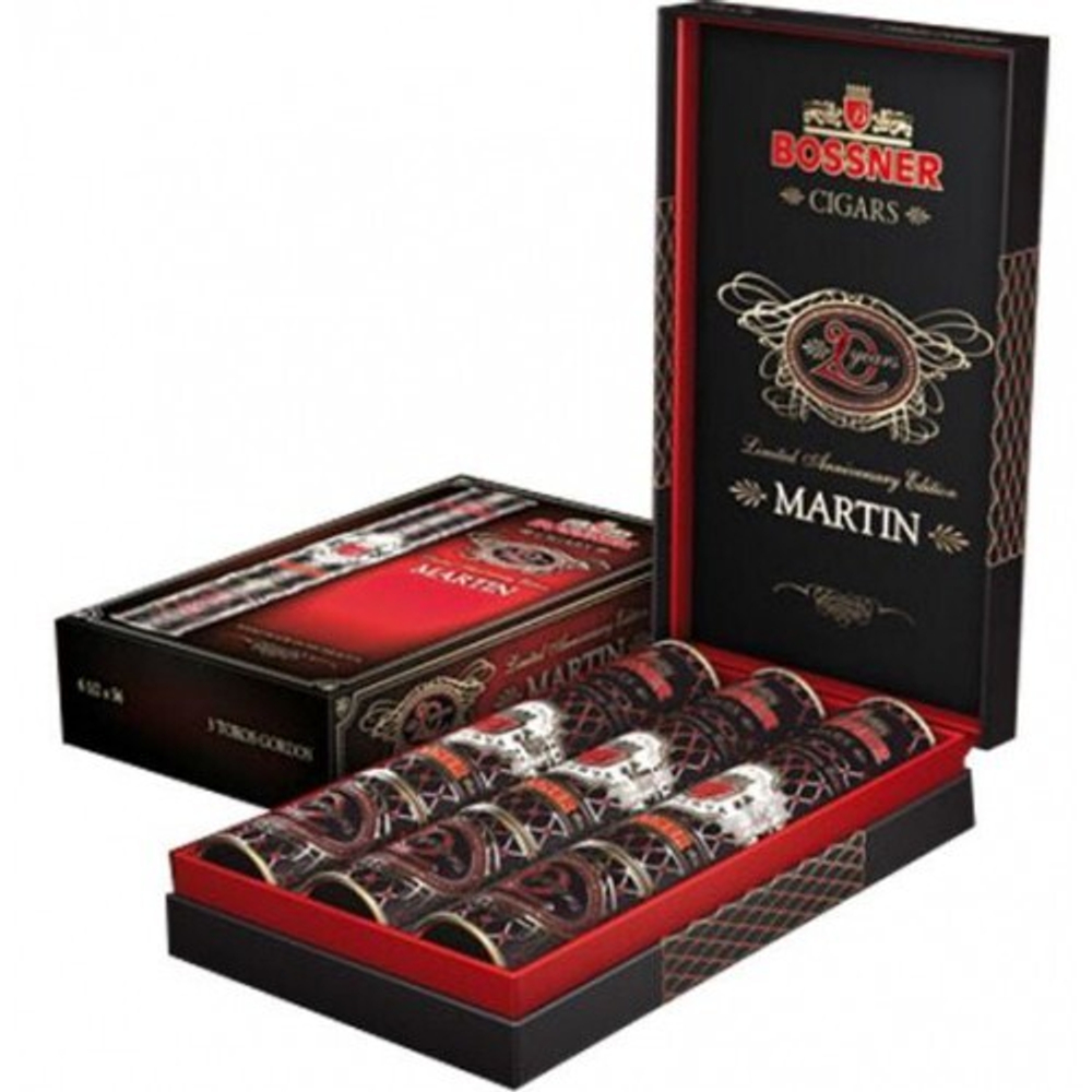 Набор сигар Bossner Martin 20th Anniversary Tube Edition (3 шт.)