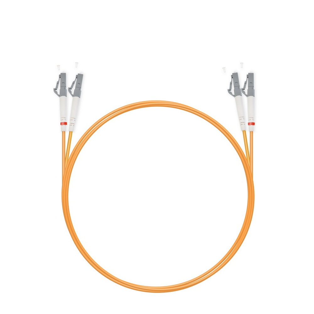 Патч Корд Оптоволоконный LC/UPC-LC/UPC MM OM2 50/125 Duplex 3.0мм 1 м