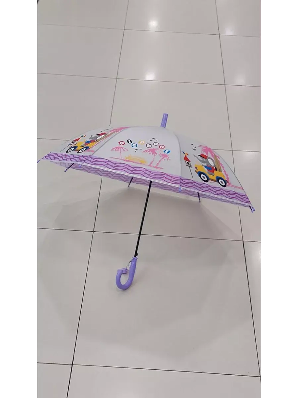 Зонт детский складной трость