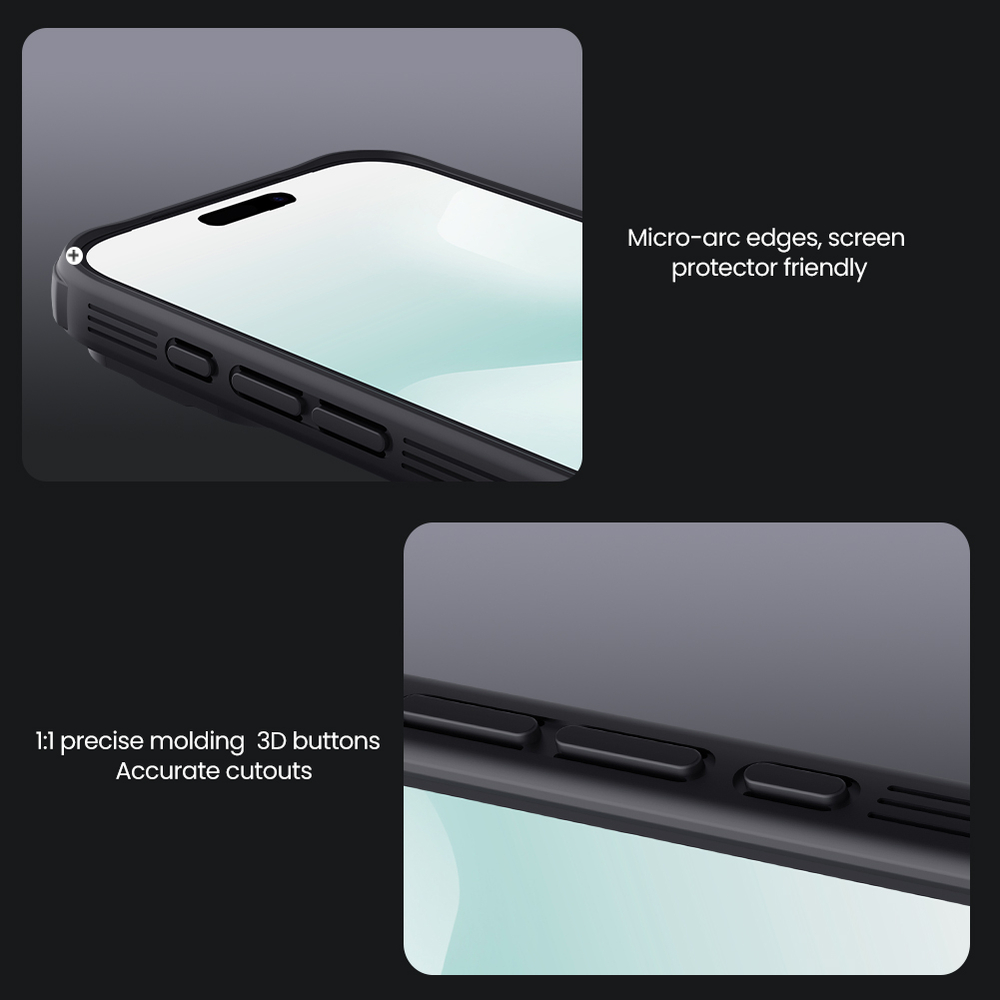 Чехол с защитной шторкой для камеры от Nillkin на iPhone 17 Pro, серия CamShield Pro Case