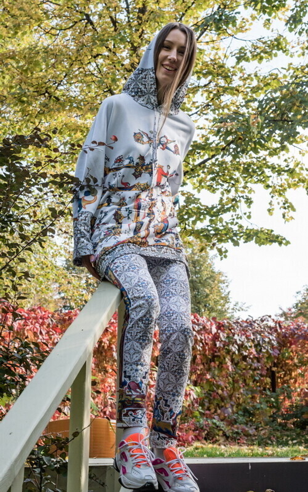 Комплект (худи и леггинсы), по мотивам Псалтири Латрелла