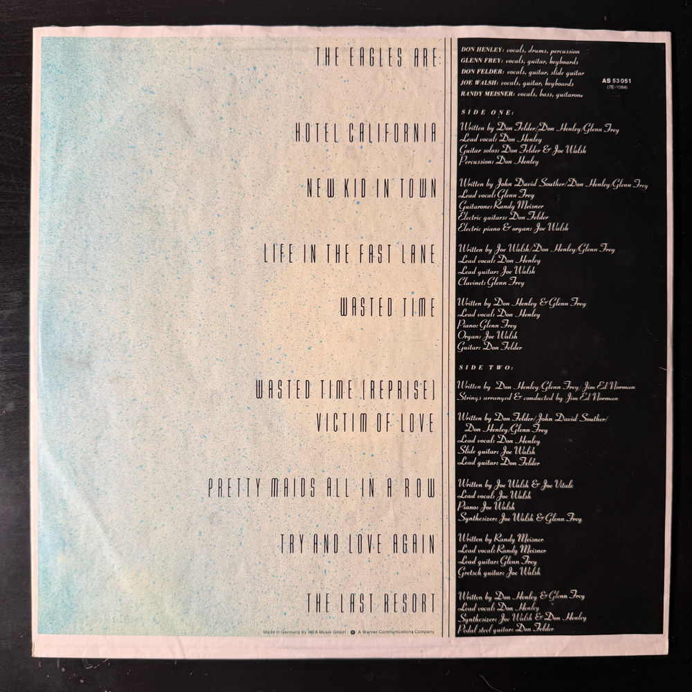 Eagles - Hotel California (Европа)