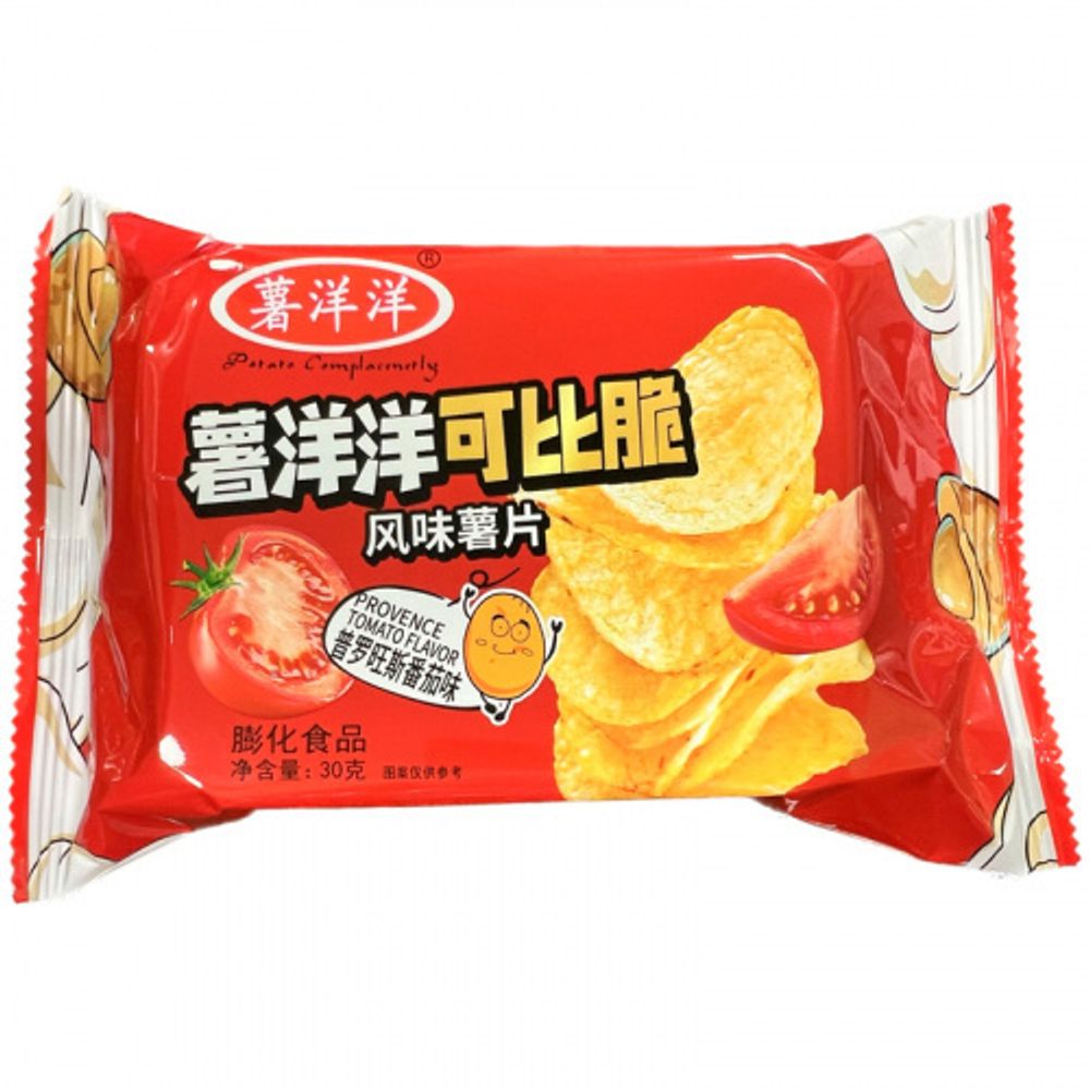 Чипсы ShuYangyang Crispy томатные