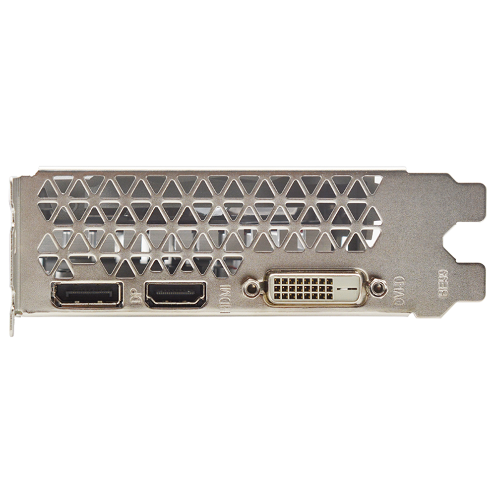 Видеокарта AFOX NVIDIA GeForce GTX1650, 4Гб GDDR6, 128 бит, Retail, PCIe3.0, 2xFAN, 2-SLOT, 75Вт, HDMI, DVI, DP (AF1650-4096D6H1-V4)