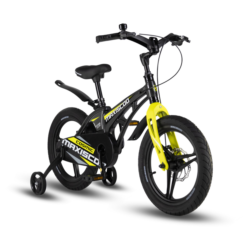 Велосипед 16" Maxiscoo COSMIC Deluxe Мокрый Антрацит (2024)