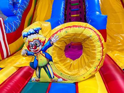 Коммерческий надувной батут «Парк развлечений» 10*6*6 м