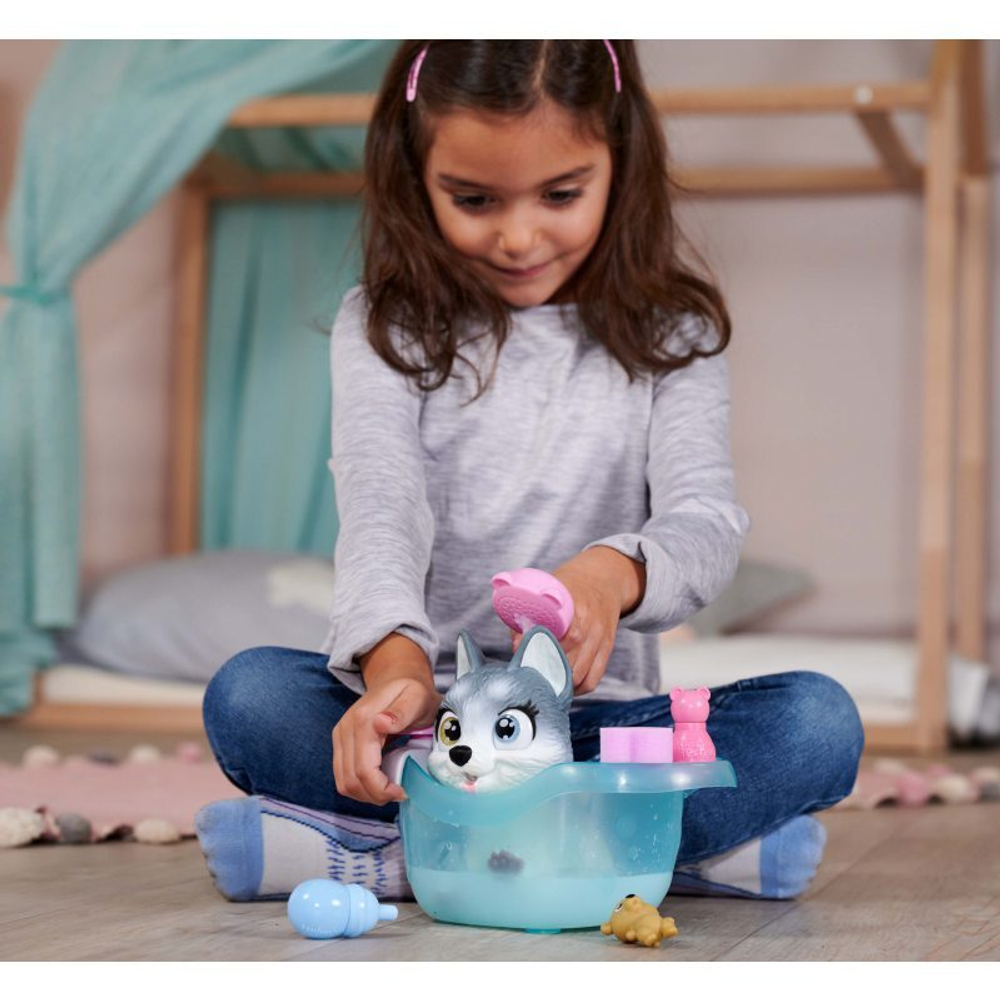 Pamper Petz - собака хаски из банды подгузников с ванной 5953560